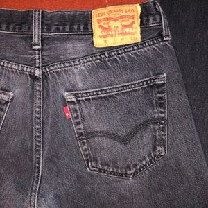 Vintage Levi’s 501 Black jeans